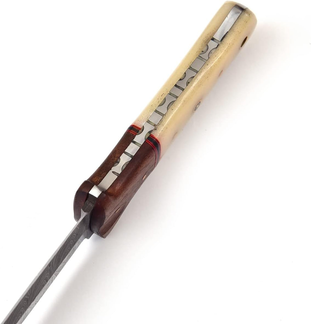 Double Edge Dagger Damascus Steel Hunting Knife